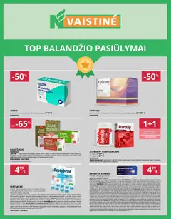 Norfa vaistinė leidinys galioja nuo 01.04.2026