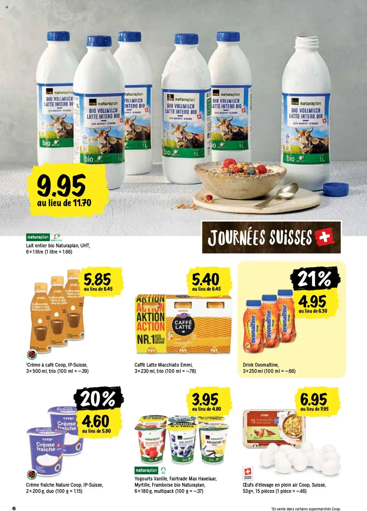 Coop - Les actions de la semaine ab 31.07.2025 | Seite: 6 | Produkte: Creme