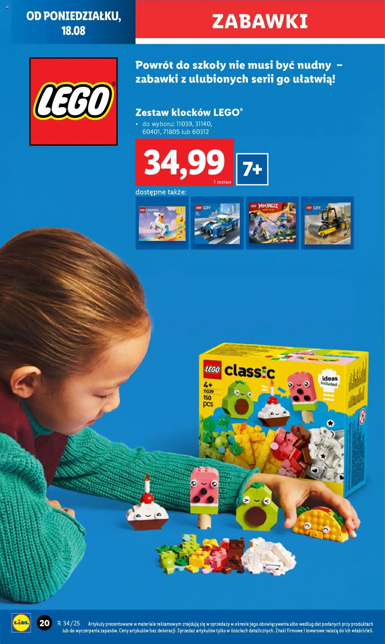 Lidl Katalog od 18.08.2025 | Strona: 22 | Produkty: Lego