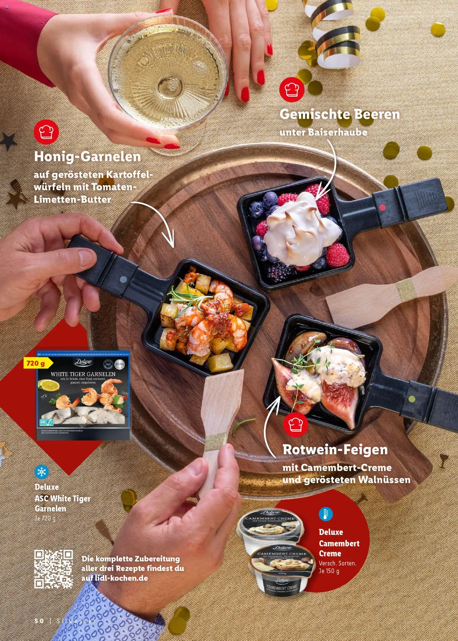 Lidl - Black Friday – gültig ab 31.10.2025 | Seite: 52 | Produkte: Tomaten, Garnelen, Creme, Tiger garnelen