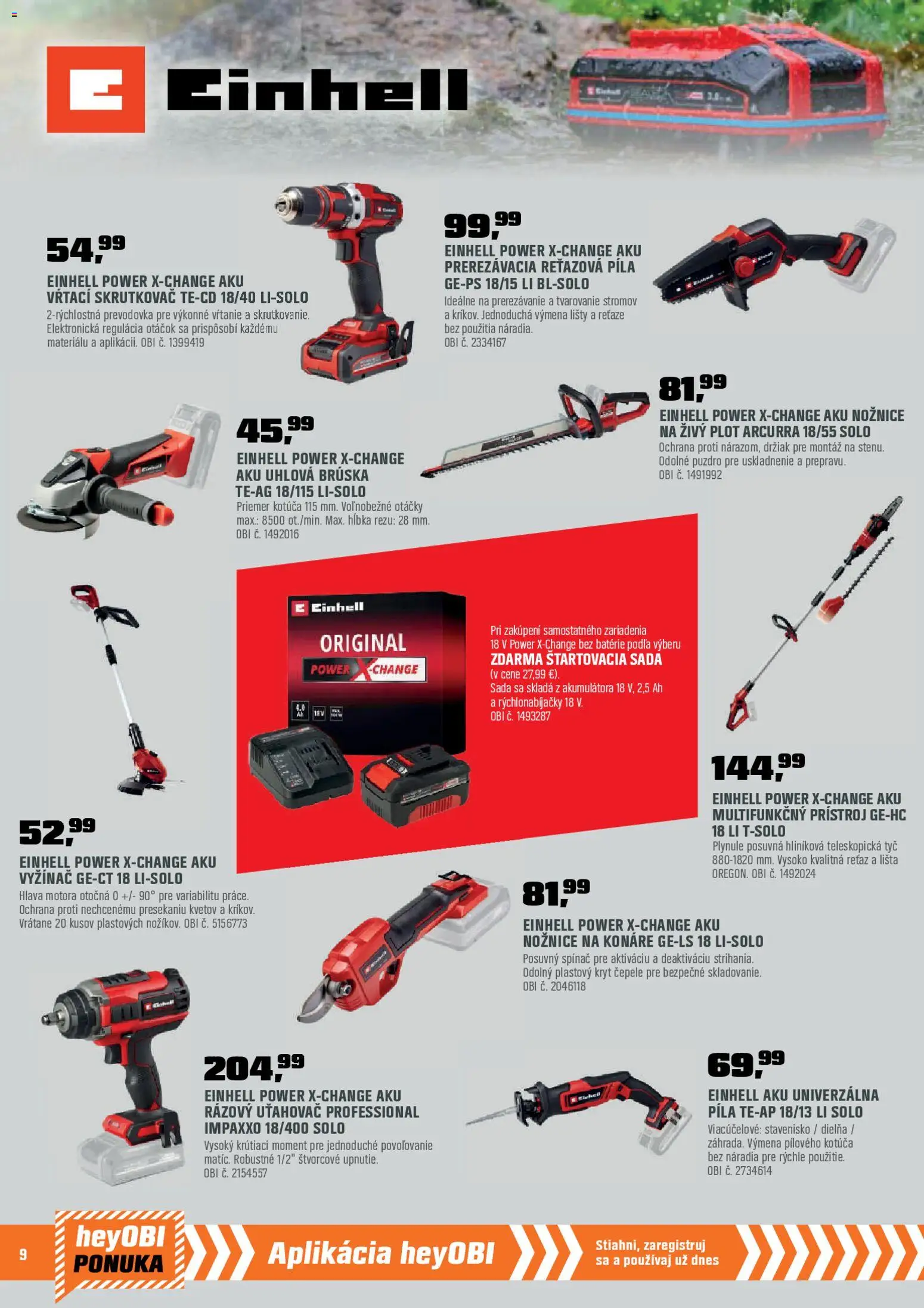Nové OBI akcie – leták je platný od 01.03.2026 | Strana: 10