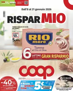 Anteprima del volantino COOP Monza catalogo valido a partire dal 08.01.2026