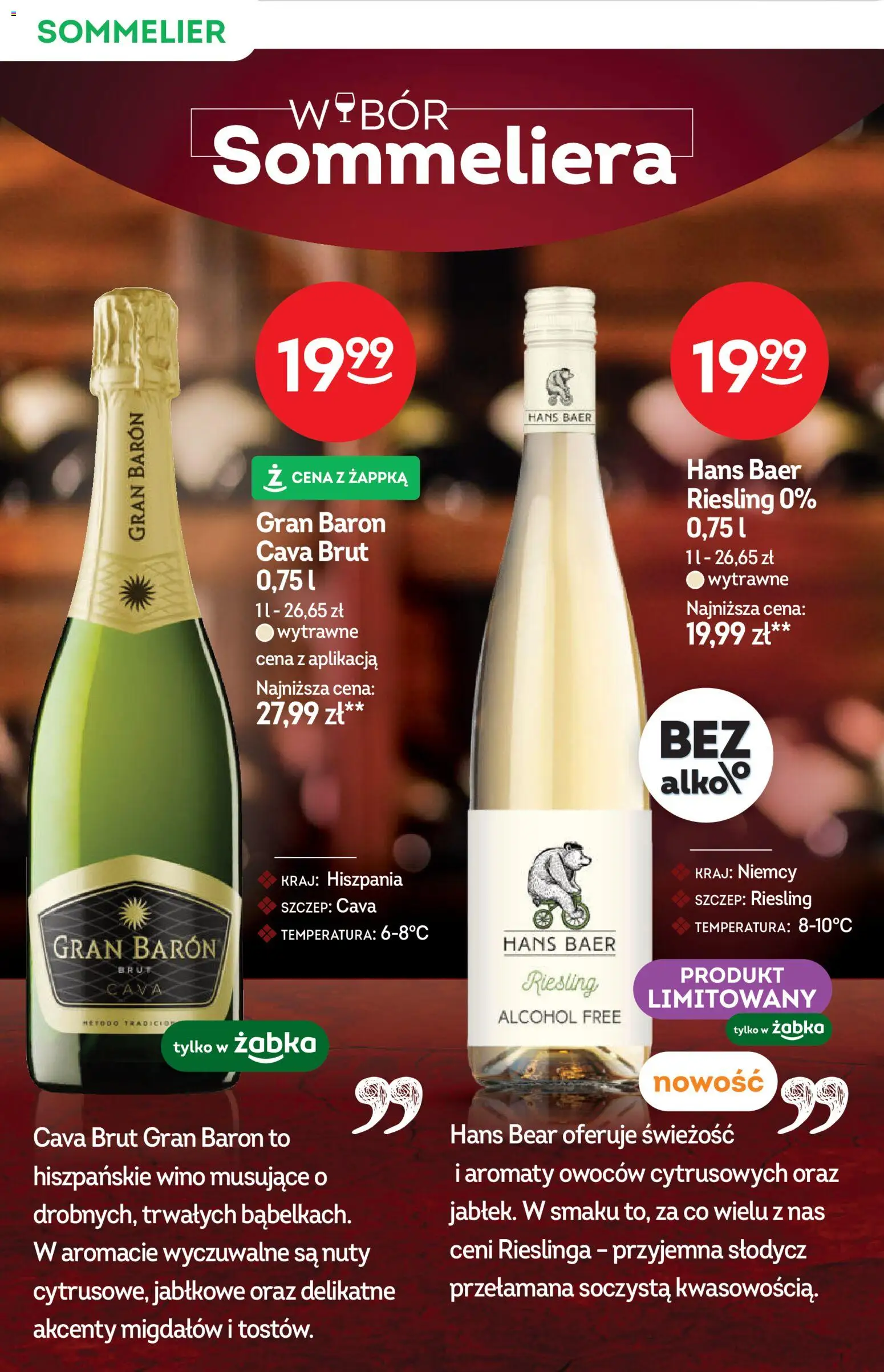Żabka Gazetka - Katalog win od 21.01.2026 | Strona: 8 | Produkty: Riesling, Wino