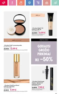 Oriflame katalogas 11 2025│galioja nuo 03.08.2025 | Puslapis: 149 | Prekių: Pudra, CC kremas, Tušas, Kremas