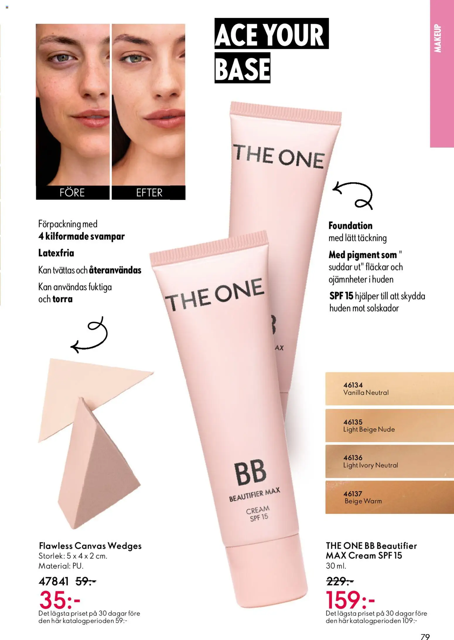 Oriflame reklamblad aktuell från 19.11.2025 | Sida: 79 | Produkter: BB cream, Foundation