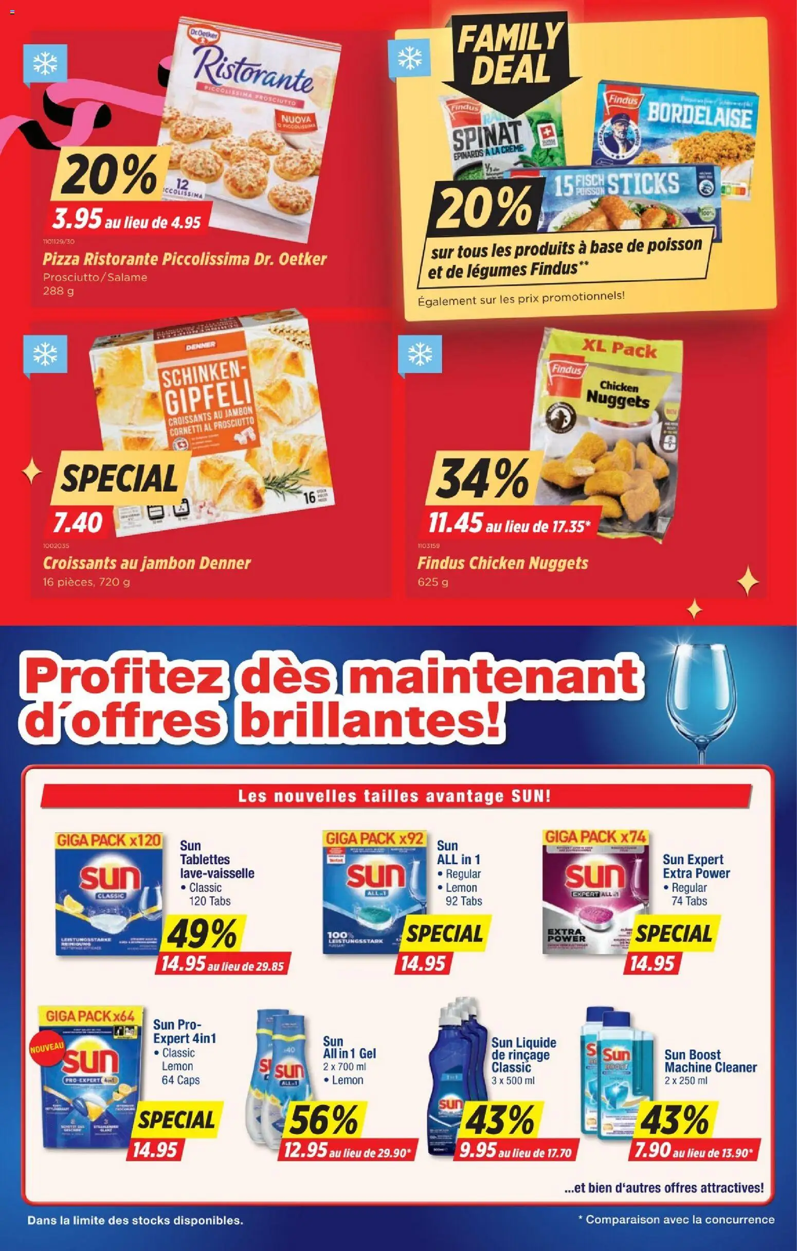 Denner Aktionen FR – gültig ab 23.12.2025 | Seite: 10 | Produkte: Gipfeli, Schinken, Pizza, Creme