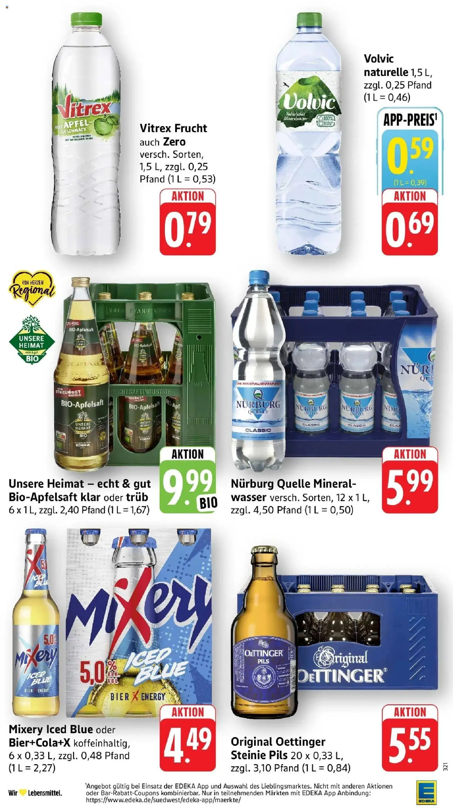 Edeka prospekt Piesport	 – gültig ab 02.03.2026 | Seite: 29 | Produkte: Bier, Äpfel, Apple, Mixery