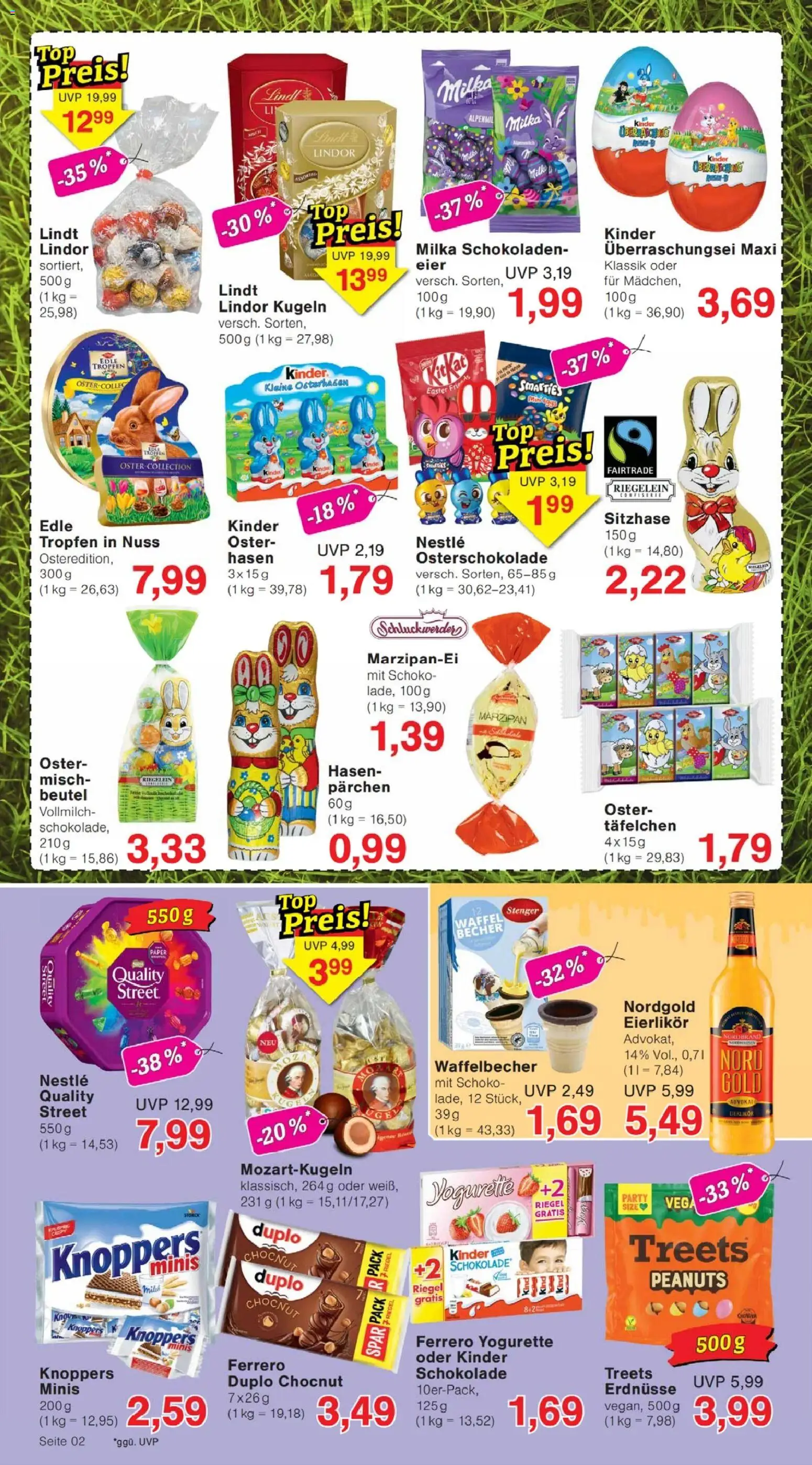 Jawoll Prospekt 	 – gültig ab 16.03.2026 | Seite: 2 | Produkte: Erdnüsse, Milch, Yogurette, Knoppers