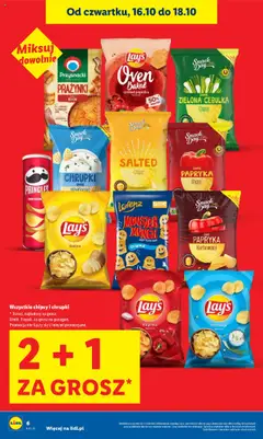 Pogląd oferty "Snack Day SMAK PAPRYKA Chipsy, Chipsy o smaku papryki" - ważna od 16.10.2025 | Strona: 6