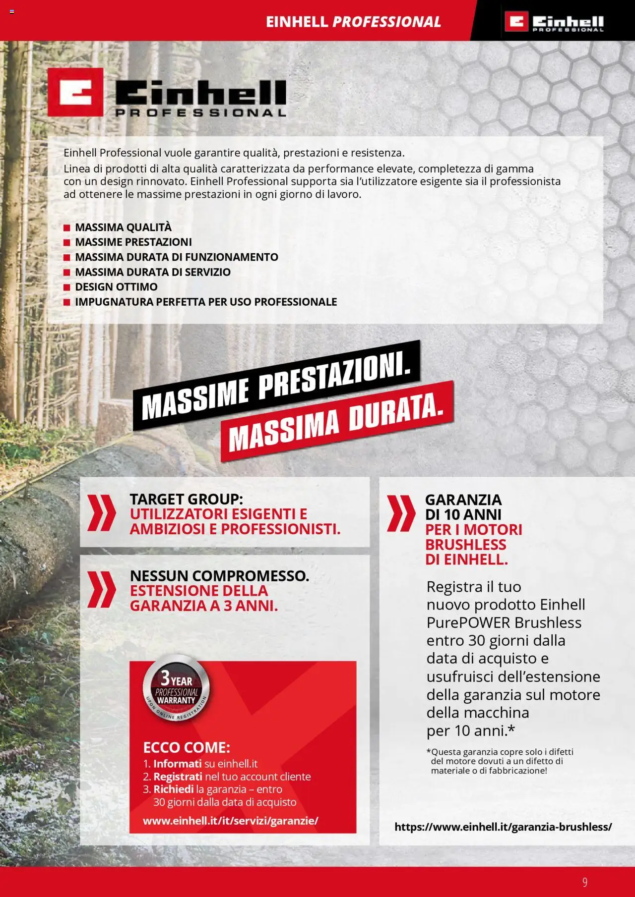 Volantino Einhell del 01.02.2025 | Pagina: 9 | Prodotti: Data
