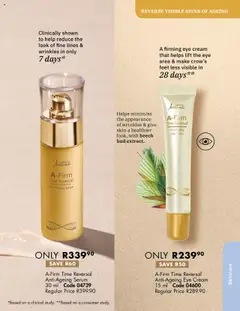New Justine catalogue – valid from 01.09.2025 | Page: 18 | Products: Serum, Cream, Eye cream