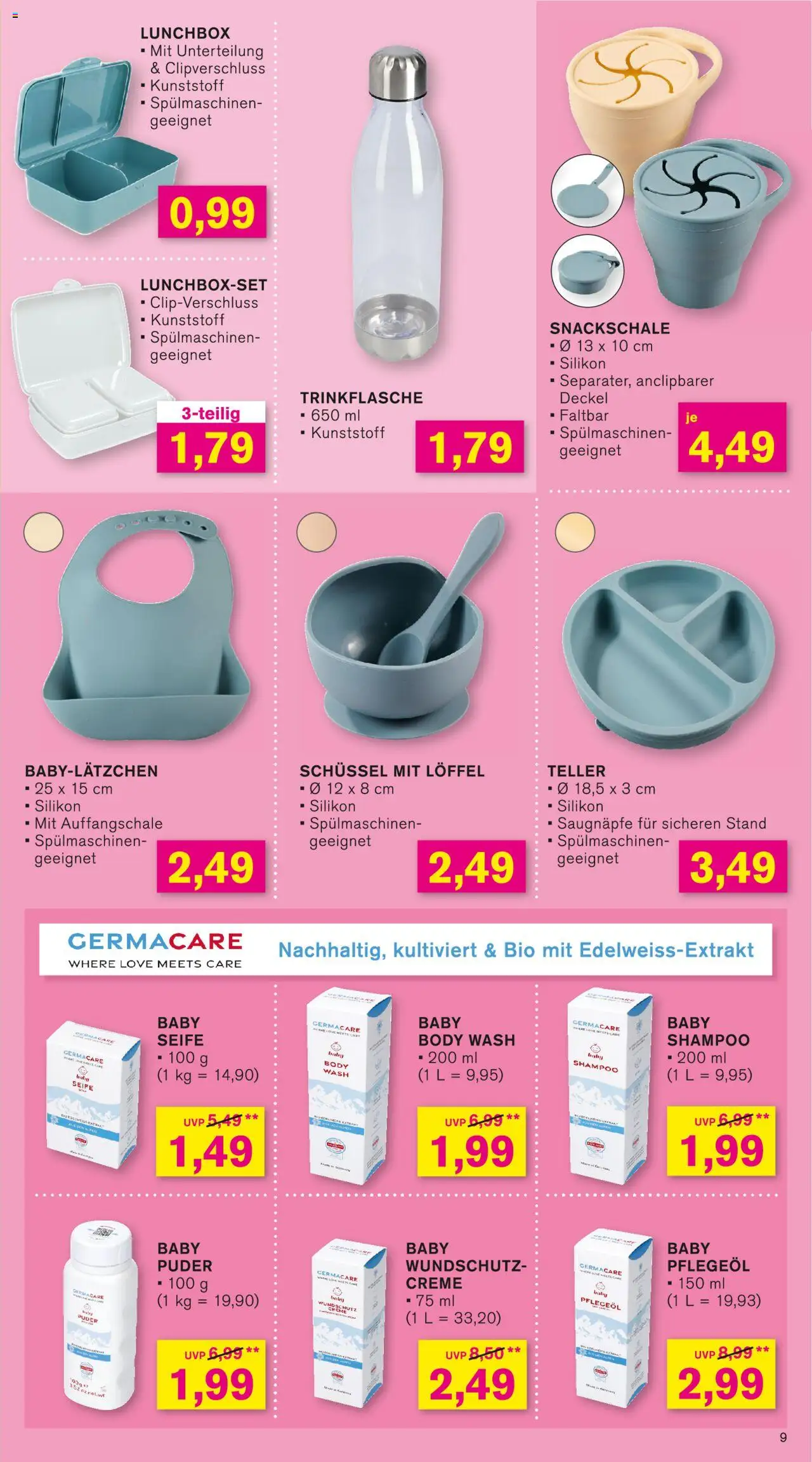KODi Prospekt - gültig ab dem 18.08.2025 | Seite: 9 | Produkte: Puder, Shampoo, Creme, Seife