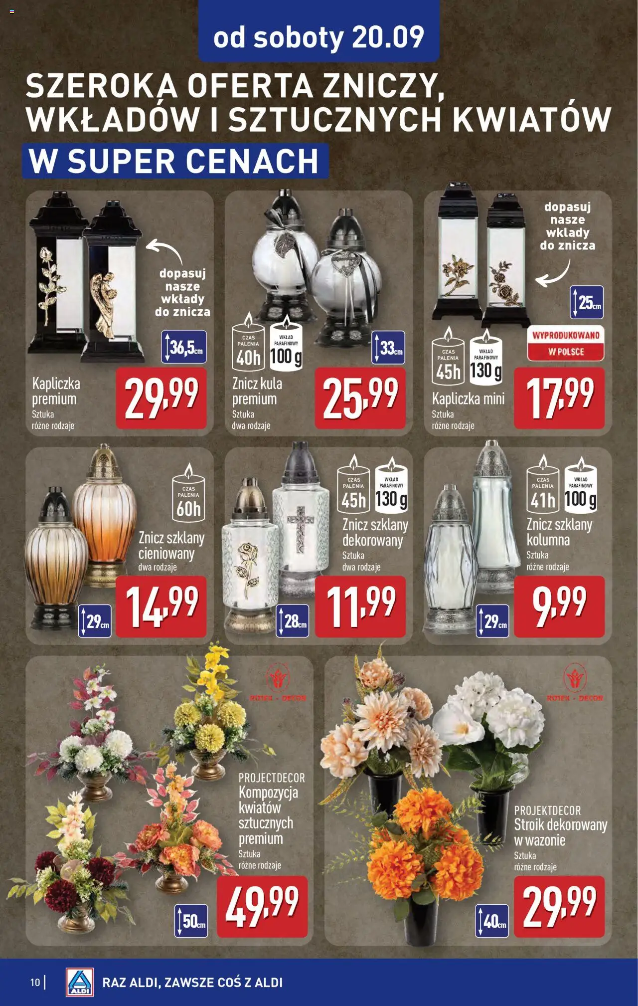 Aldi Gazetka - Hity od Środy i od Soboty od 17.09.2025 | Strona: 10