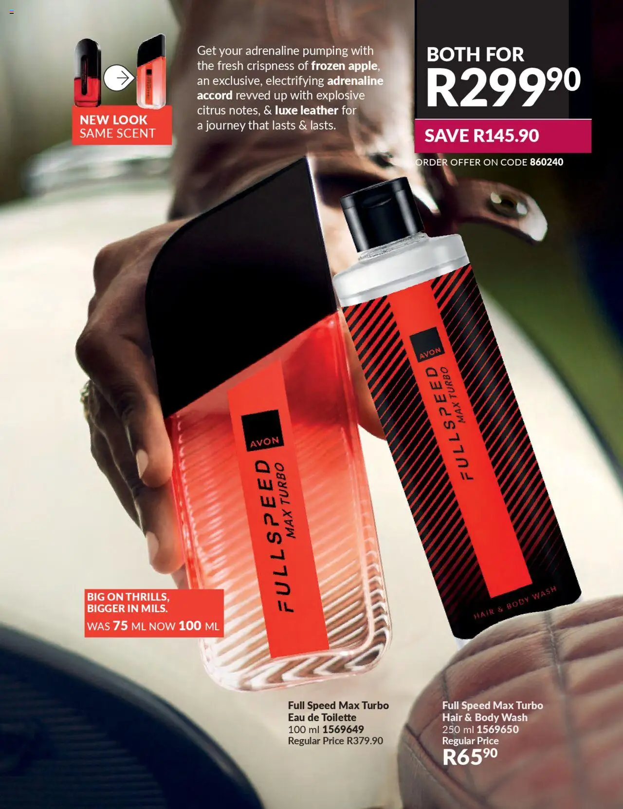 New Avon catalogue – valid from 01.10.2025 | Page: 97 | Products: Eau de toilette, Body wash