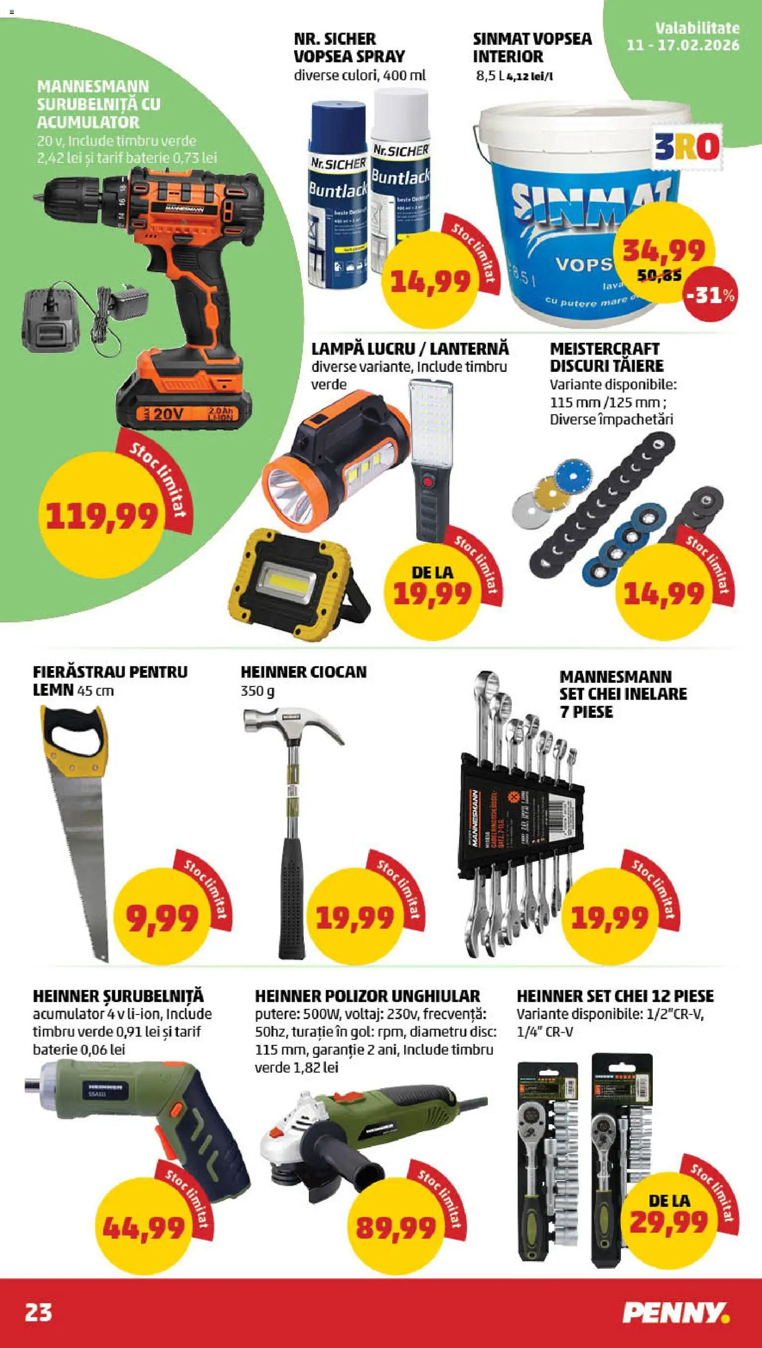 Noul catalog PENNY – valabil de la 11.02.2026 | Pagină: 23