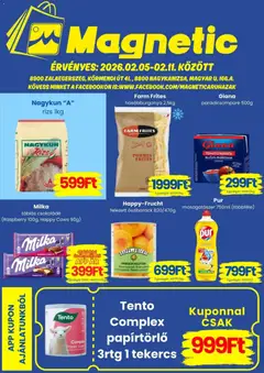 Magnetic Akciós újság - amely érvényes a következő dátumtól: 05.01.2026