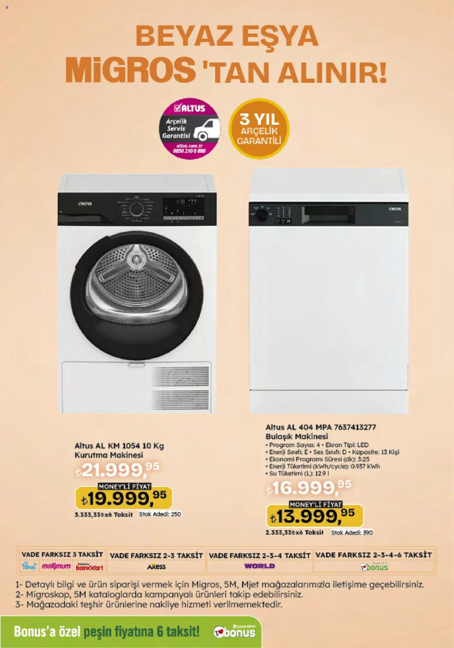 Migros Katalog - 5M Migroskop Dijital - 26.03.2026 tarihinden itibaren geçerlidir | Sayfa: 130 | Ürünler: Kurutma makinesi, Su, Ses, Bulaşık makinesi