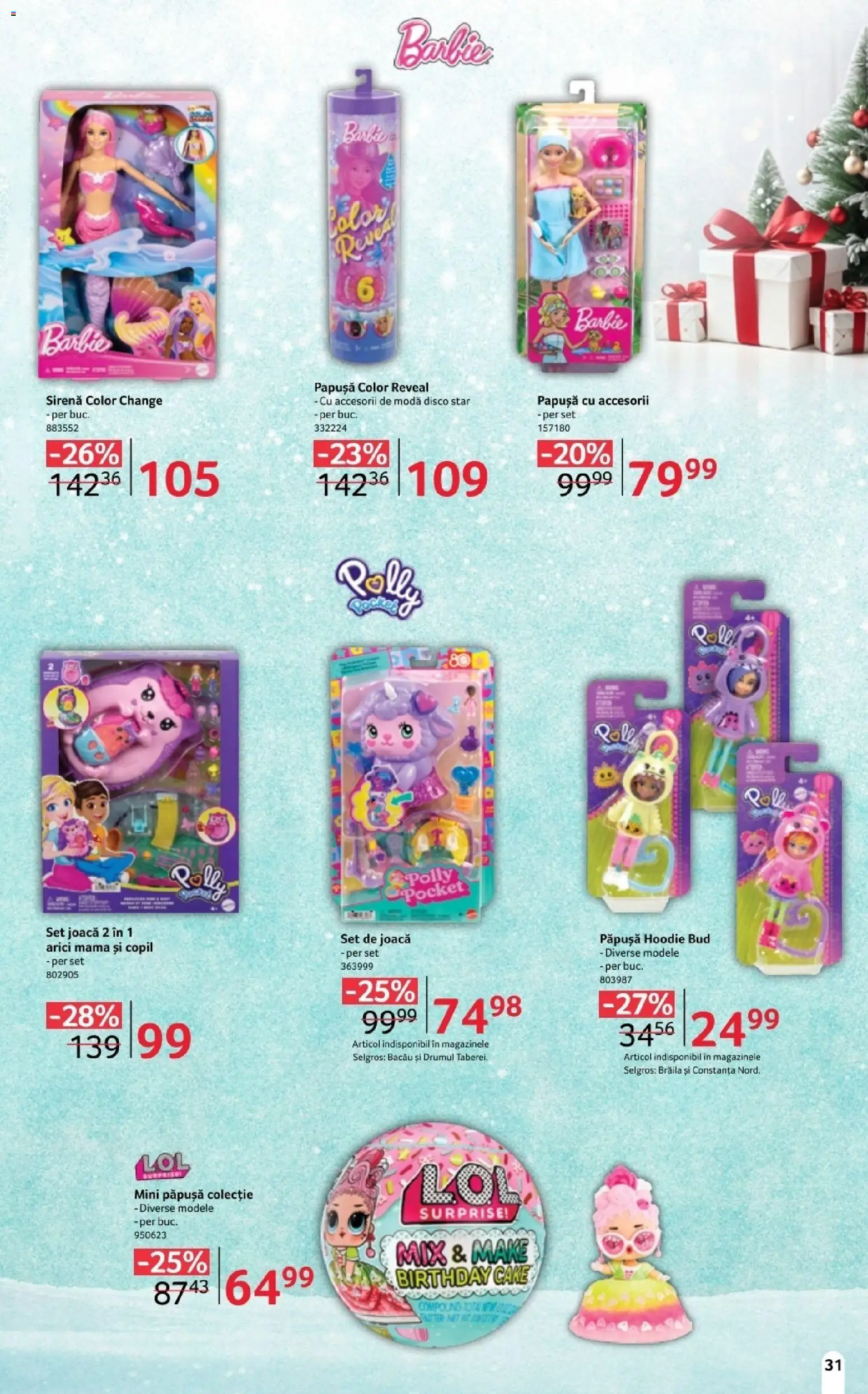 Noul catalog Selgros – valabil de la 14.11.2025 | Pagină: 31 | Produse: Role