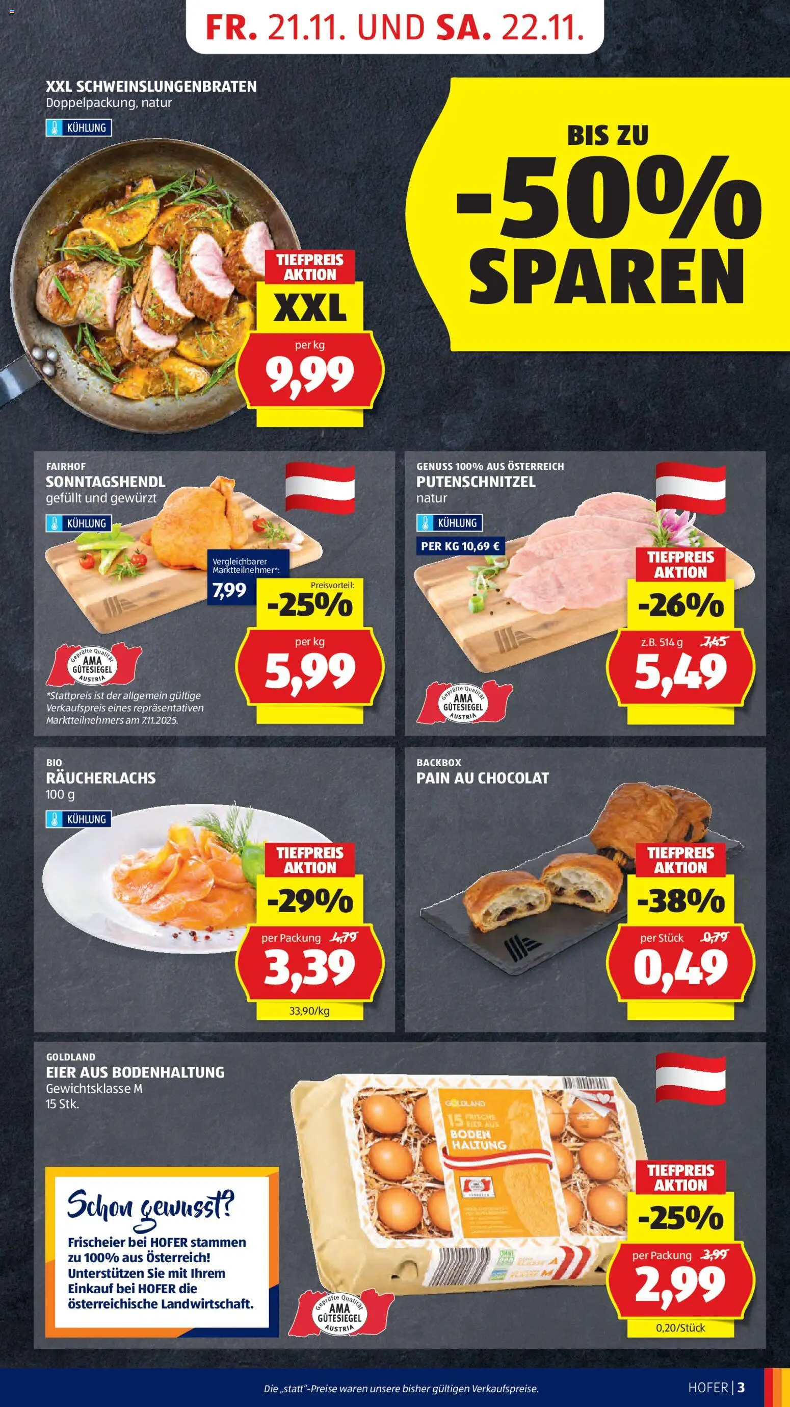 Hofer - Black Friday gültig ab 21.11.2025 | Seite: 5 | Produkte: Eier