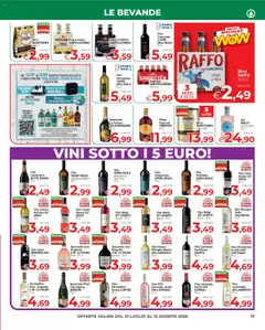 Volantino Eurospar del 31.07.2025 | Pagina: 17