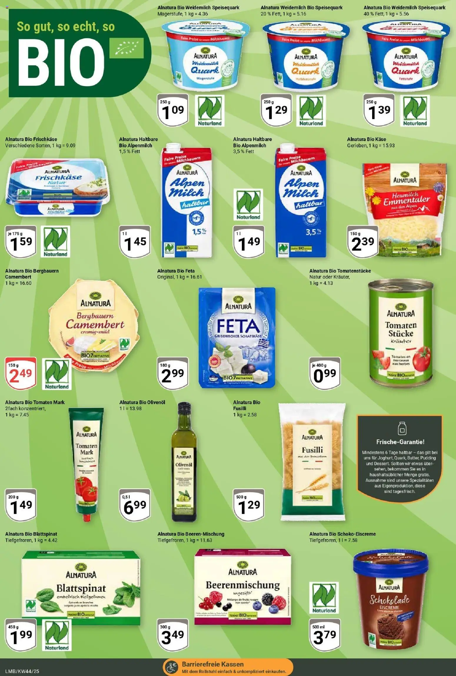 Globus prospekt Limburg	 – gültig ab 26.10.2025 | Seite: 17 | Produkte: Quark, Milch, Olivenol, Speisequark