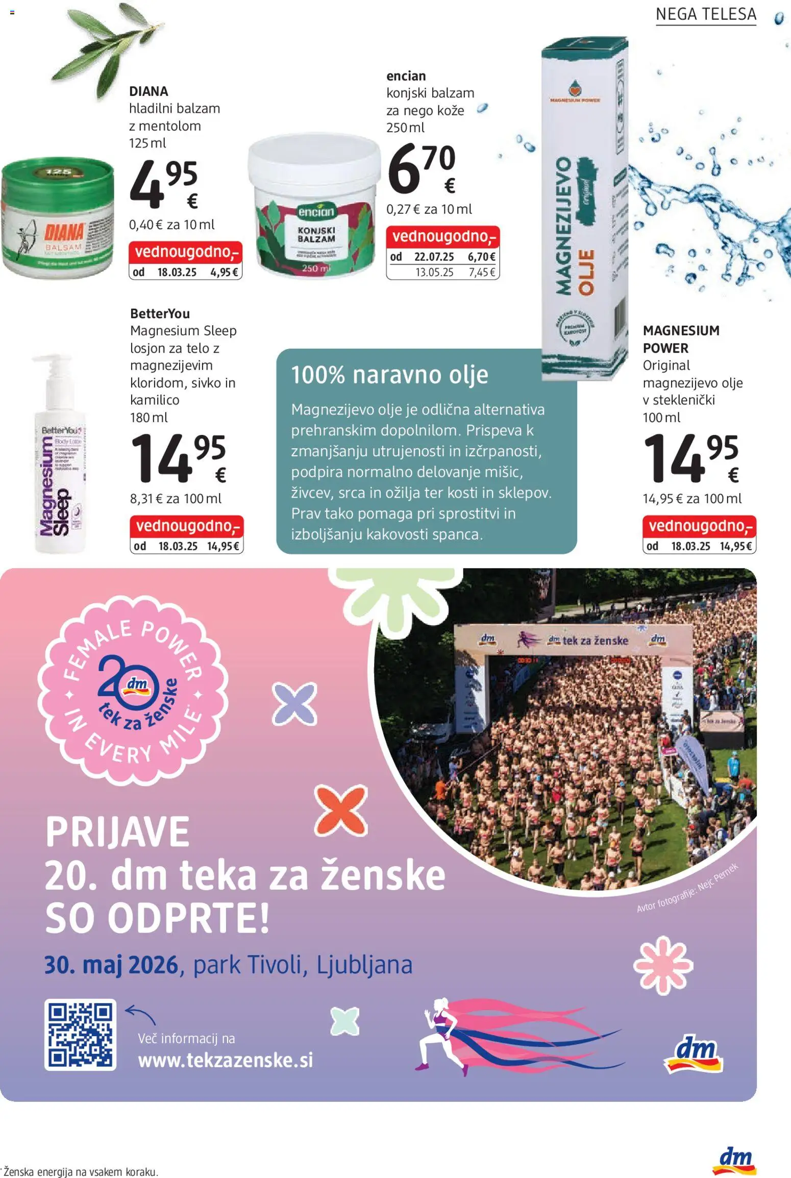 Novi DM Drogerie Markt katalog ponudbe – veljaven od 01.04.2026 | Stran: 13 | Izdelki: Olje
