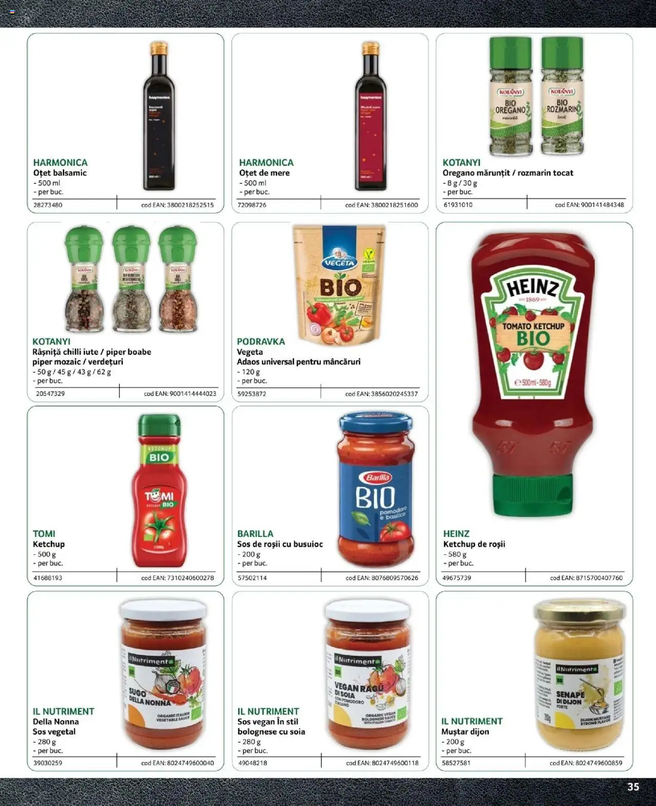 Noul catalog Selgros – valabil de la 09.02.2024 | Pagină: 35 | Produse: Chilli, Roșii, Ketchup, Sos