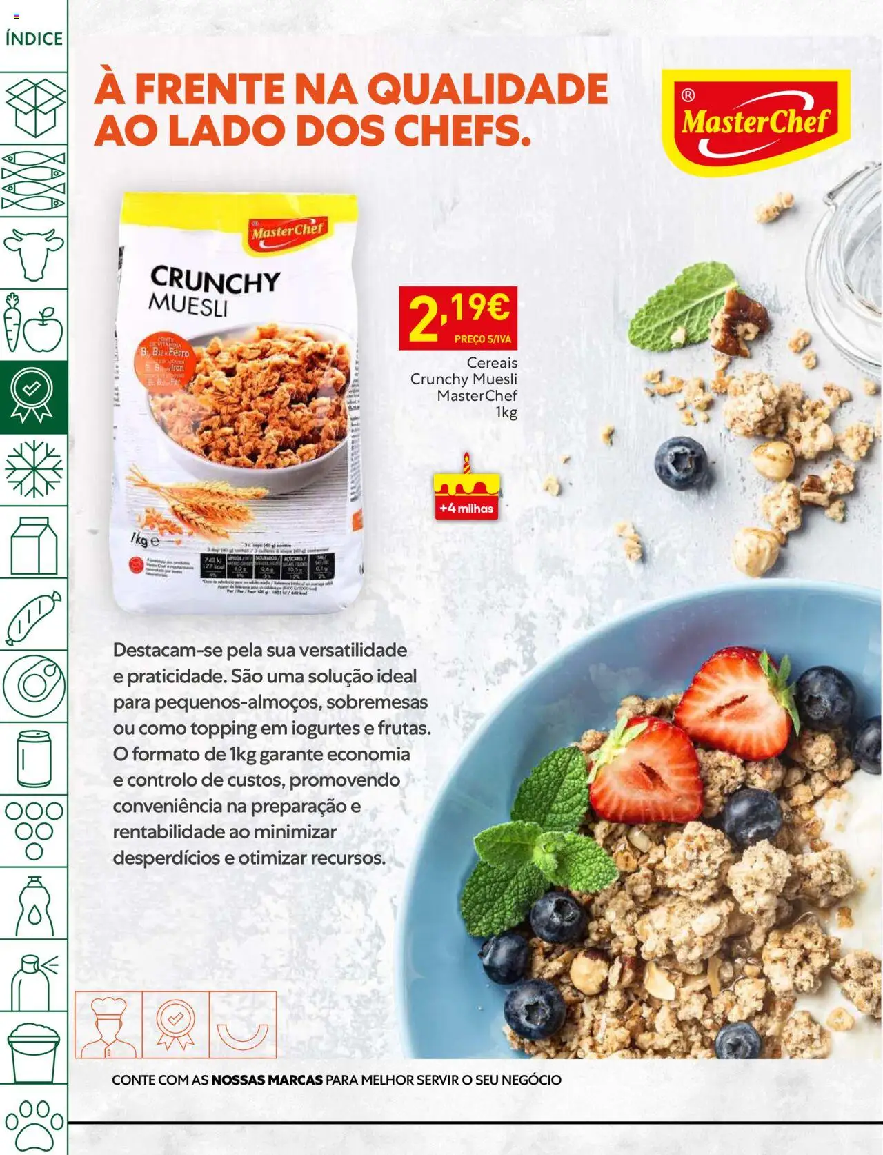 Recheio folheto │ válido de 07.10.2025 | Página: 14 | Produtos: Ferro, Iogurtes, Cereais