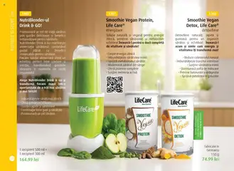 Ofertele Life Care valabile de la 01.10.2025 | Pagină: 140 | Produse: Masaüstü kılıfı, Masă, Smoothie