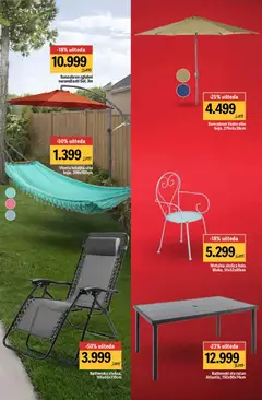 Metalna stolica bela Moka, 51x52x89cm, Metal chair white Moka, 51x52x89cm - pregled Mega Maxi kataloga - važi od 02.04.2026 | Strana: 7 | Proizvode: Baštenski sto, Ležaljka, Stolica, Suncobran