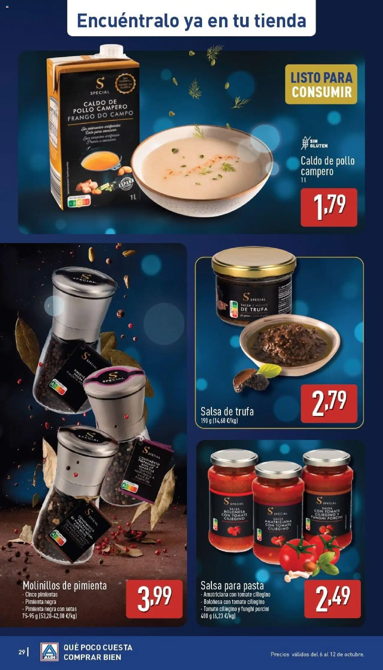 Aldi folleto Baleares │ válido desde el 06.10.2025 | Página: 29 | Productos: Pasta
