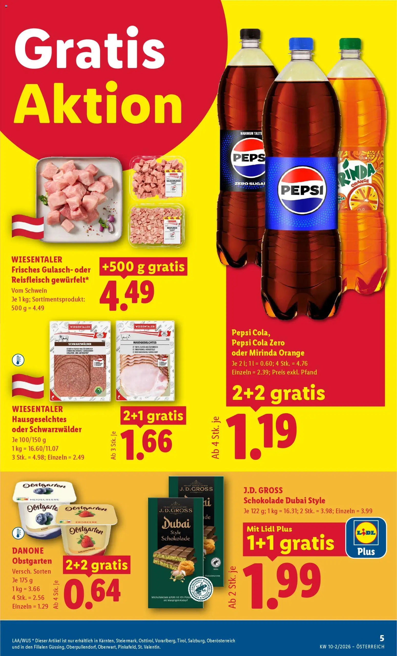 Lidl Flugblatt - Altenmarkt im Pongau, St. Johann im Pongau, Zell am See gültig ab 05.03.2026 | Seite: 9