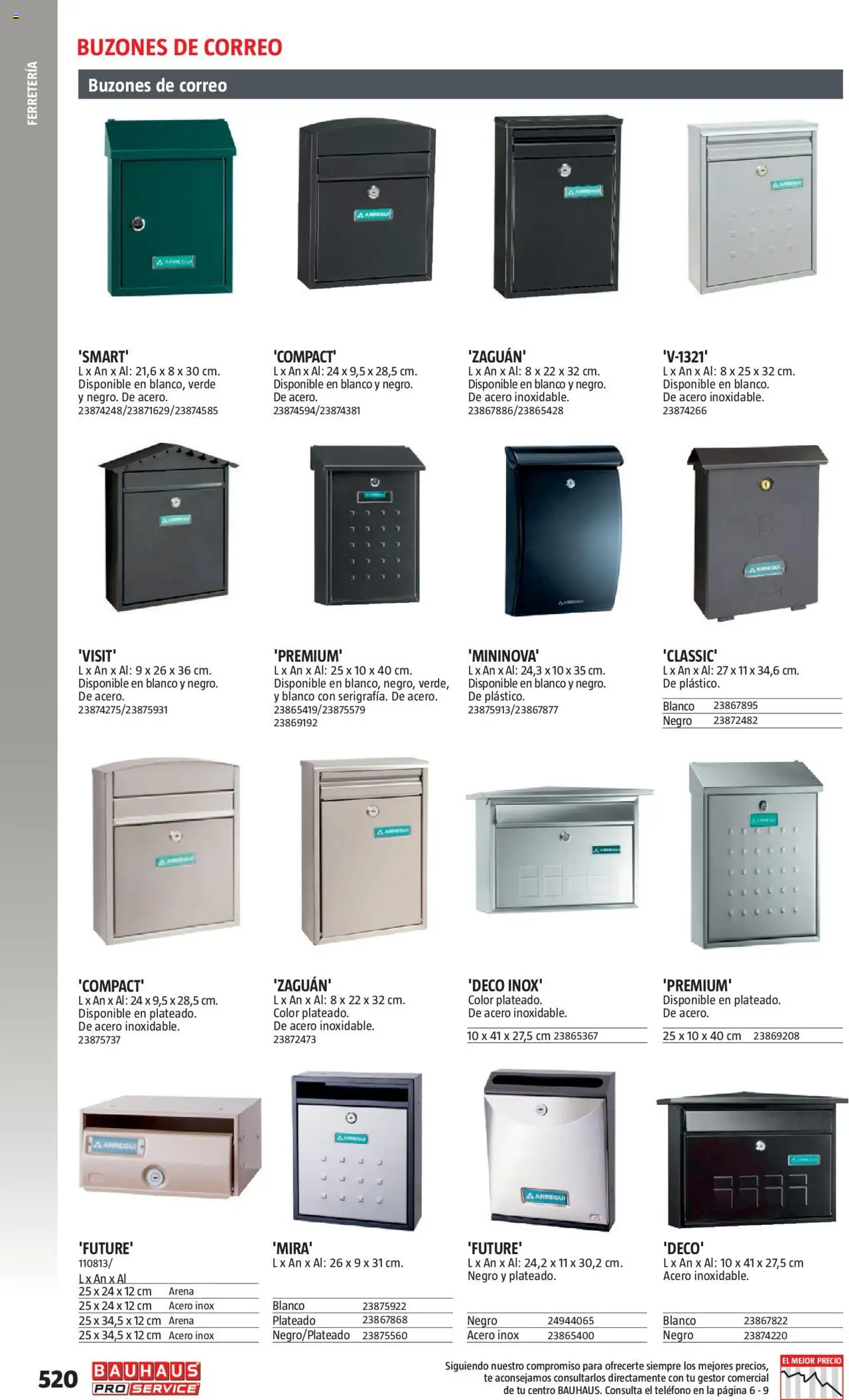 Bauhaus - ProService  │ válido desde el 24.02.2025 | Página: 520 | Productos: Té, Teléfono