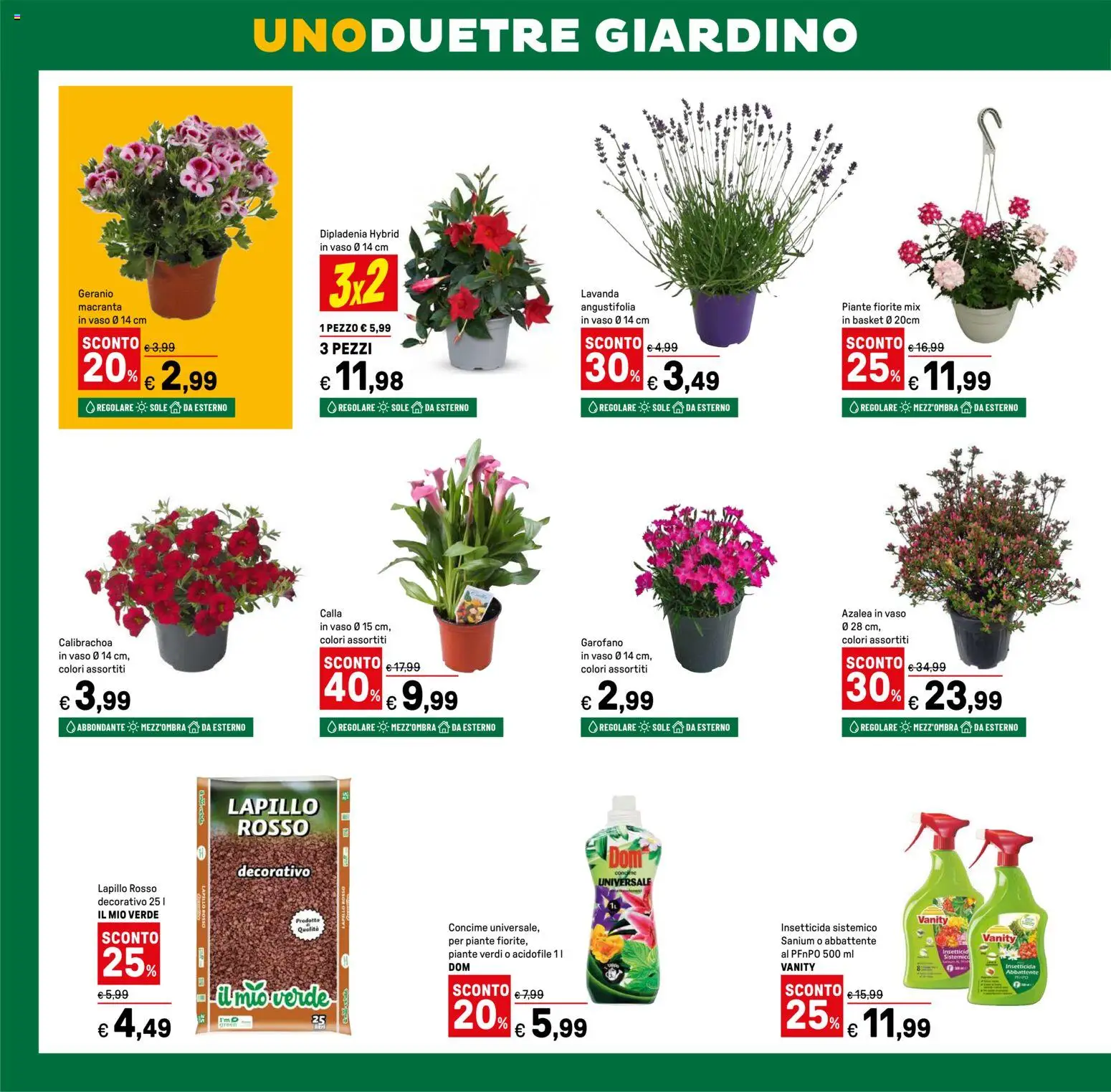 Volantino Iper del 07.04.2026 | Pagina: 36 | Prodotti: Concime, Lavanda, Insetticida, Vaso