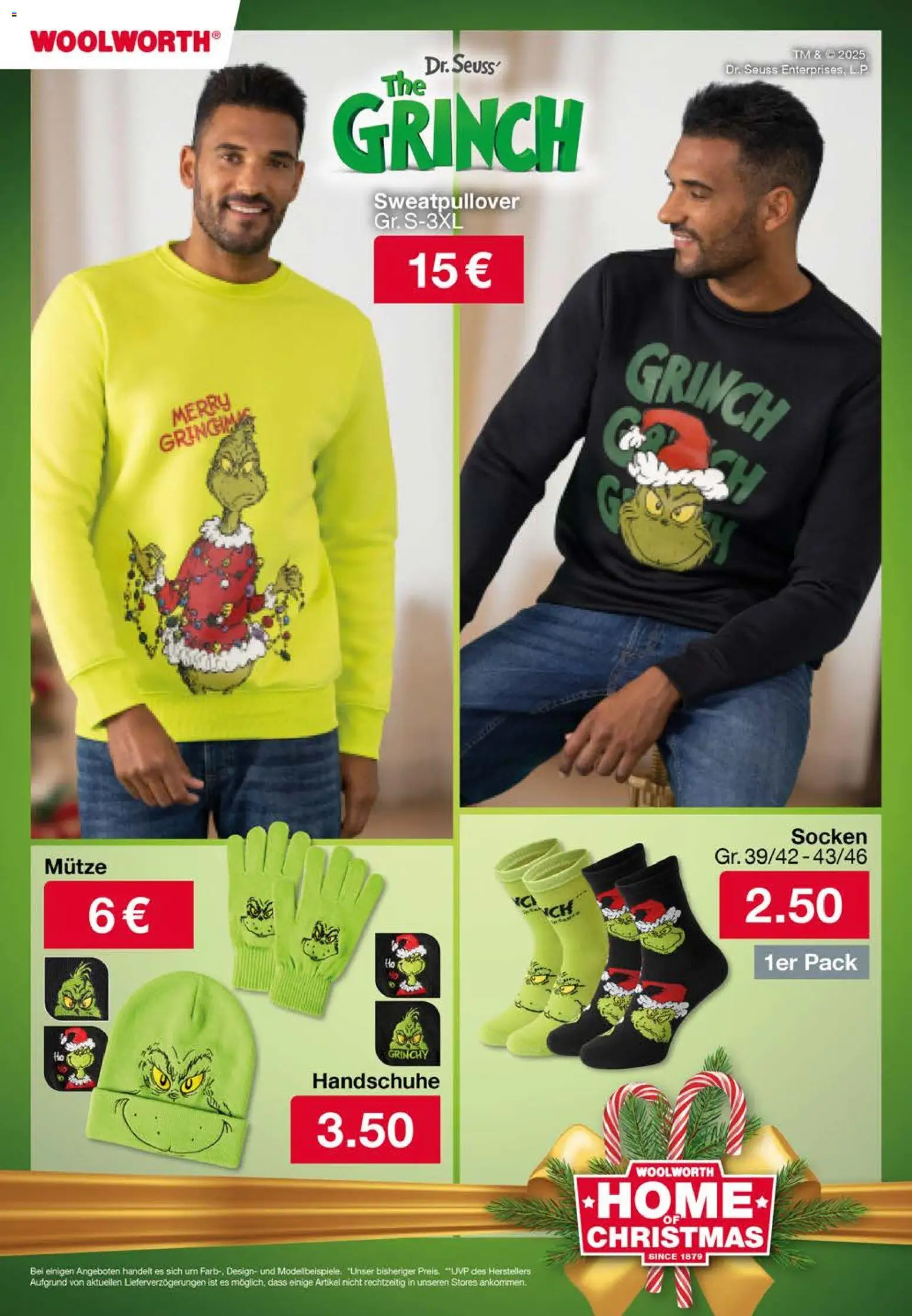 Woolworth  Weihnachtskatalog! gültig ab 24.10.2025 | Seite: 100 | Produkte: Socken, Handschuhe