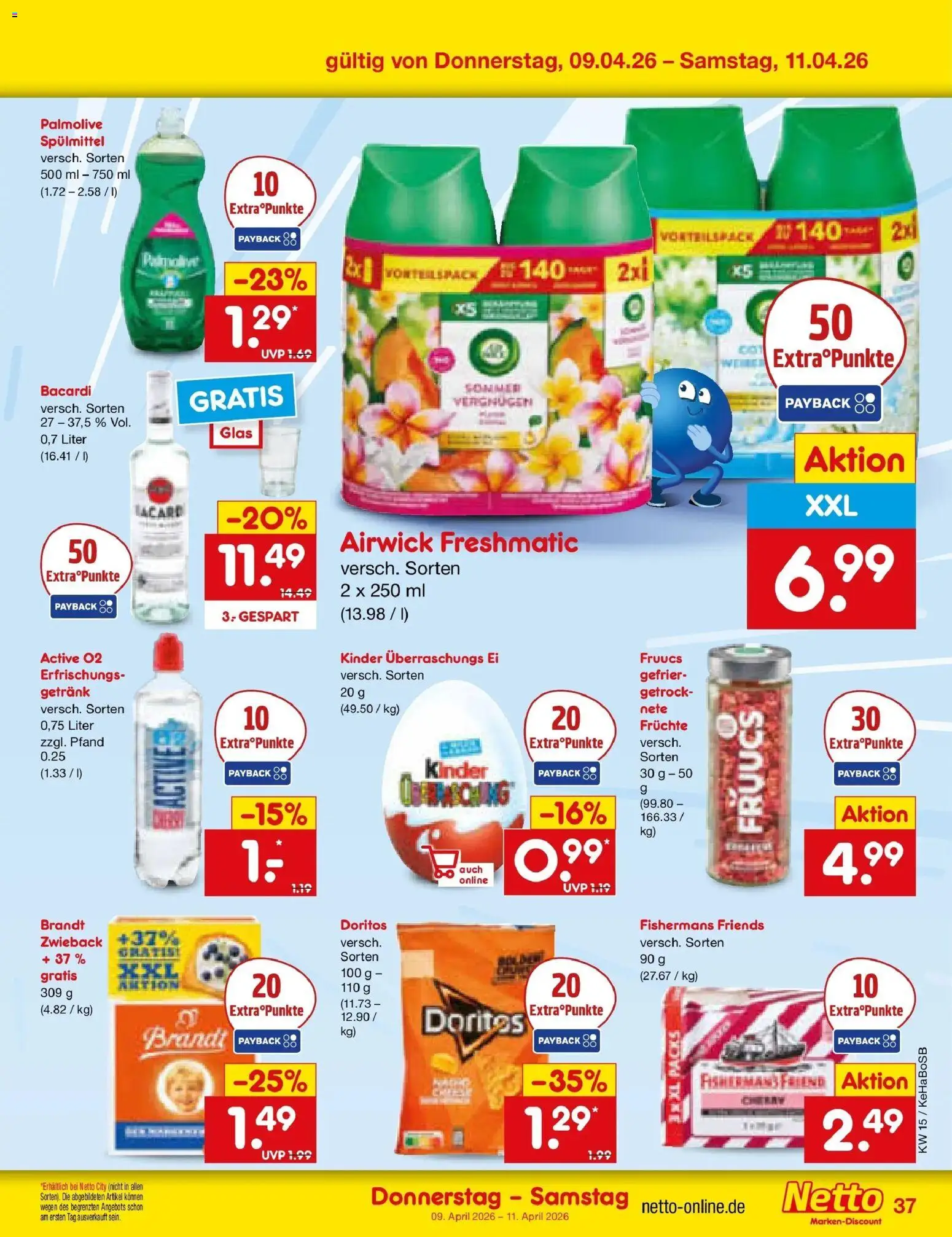 Netto Marken-Discount Prospekt Stadtlohn	 – gültig ab 05.04.2026 | Seite: 53 | Produkte: Bacardi
