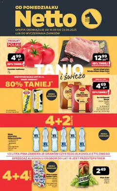 Pogląd oferty "Netto gazetka - Spożywcza" - ważna od 18.08.2025