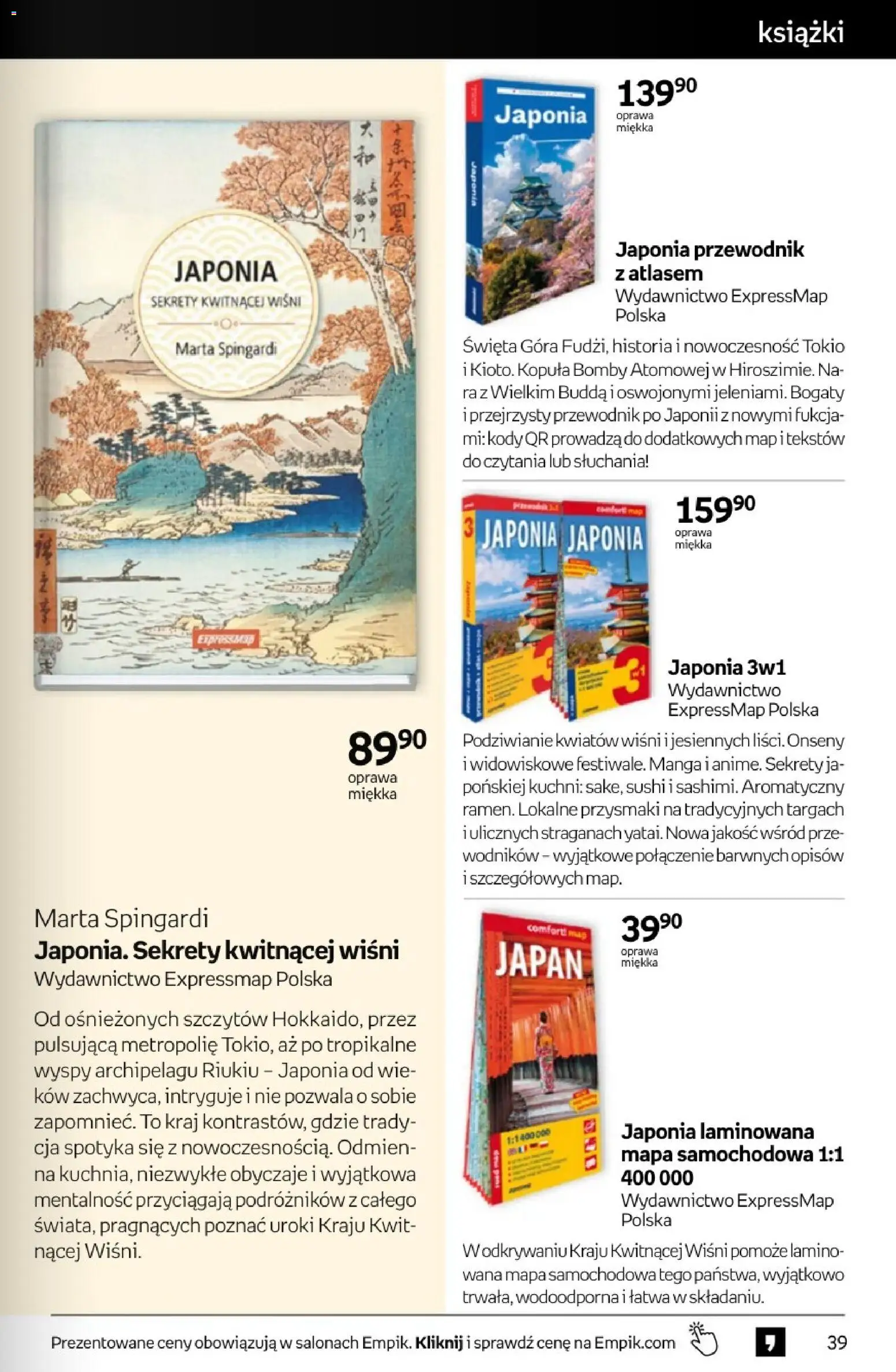 Empik promocje od 08.04.2026 | Strona: 39 | Produkty: Książki, Sushi