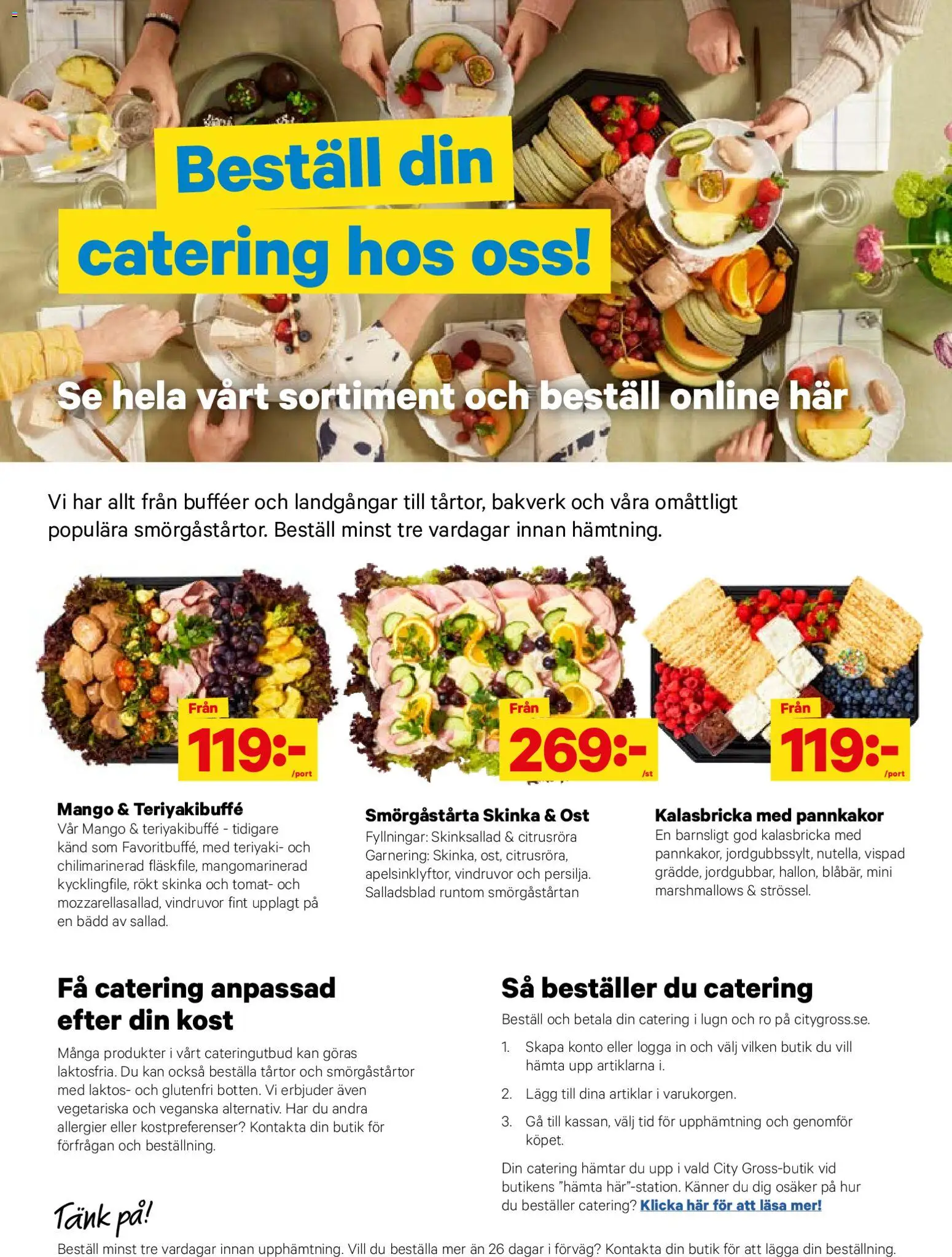 City Gross reklamblad aktuell från 12.01.2026 | Sida: 5 | Produkter: Vindruvor, Ost, Skinka, Mango