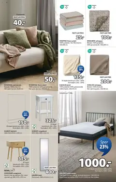 JYSK - Tilbudsavis gyldig fra 03.10.2025 | Side: 6 | Produkter: Sengebord, Spejl, Tøjstativ