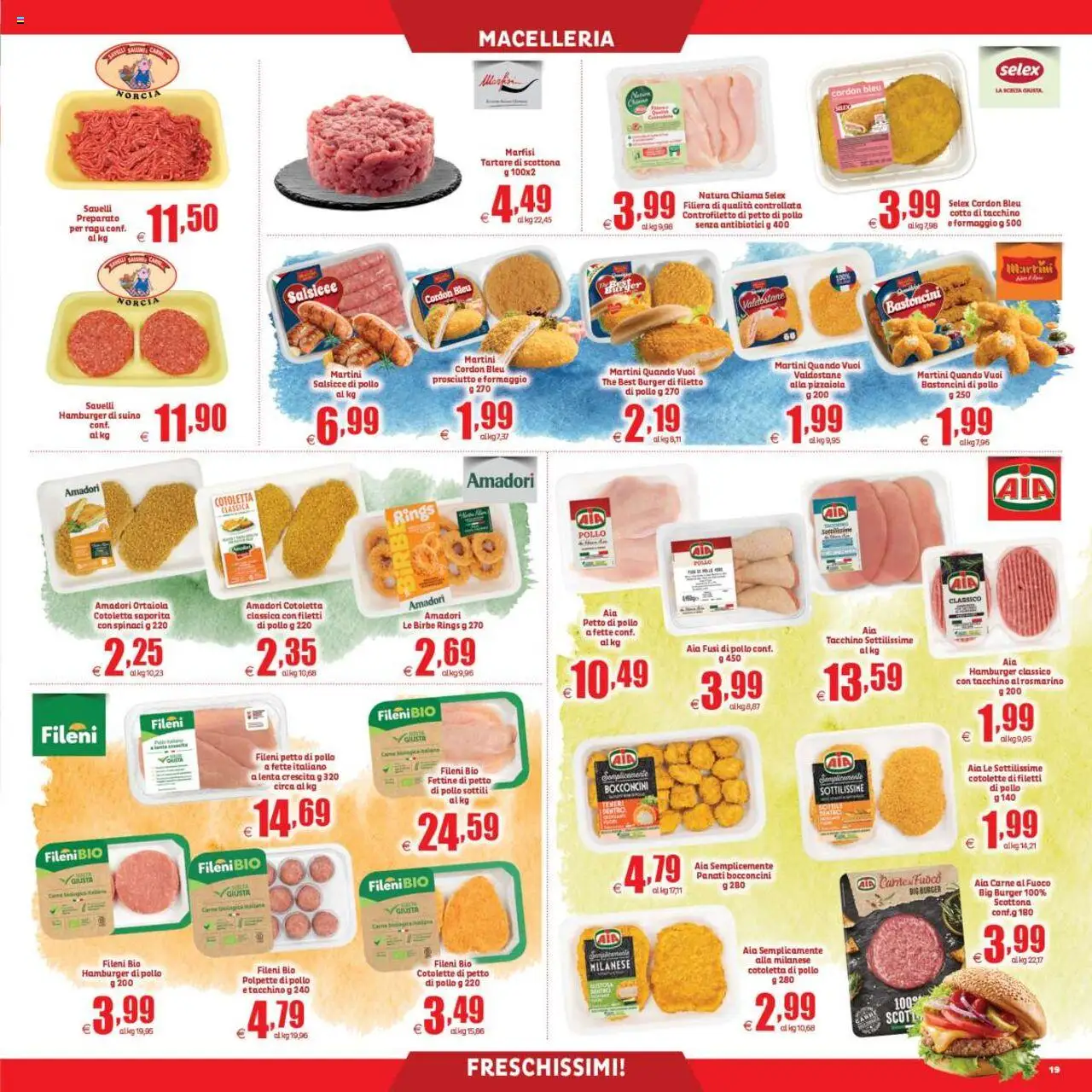 Volantino Elite Supermercati del 17.10.2025 | Pagina: 19 | Prodotti: Cd, Pollo, Spinaci, Polpette