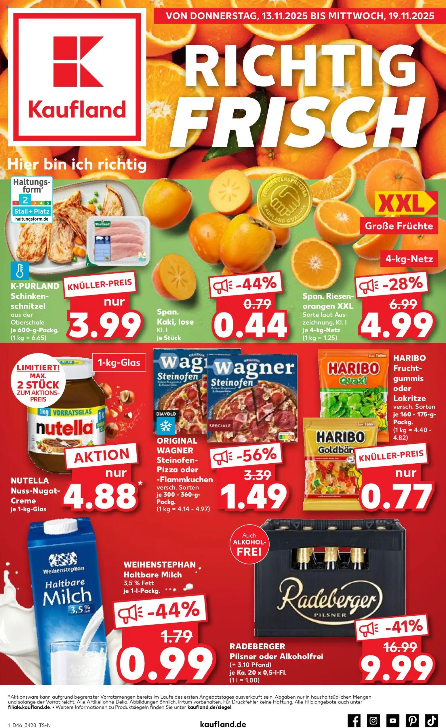 Kaufland prospekt Berlin	 – gültig ab 13.11.2025 | Seite: 1