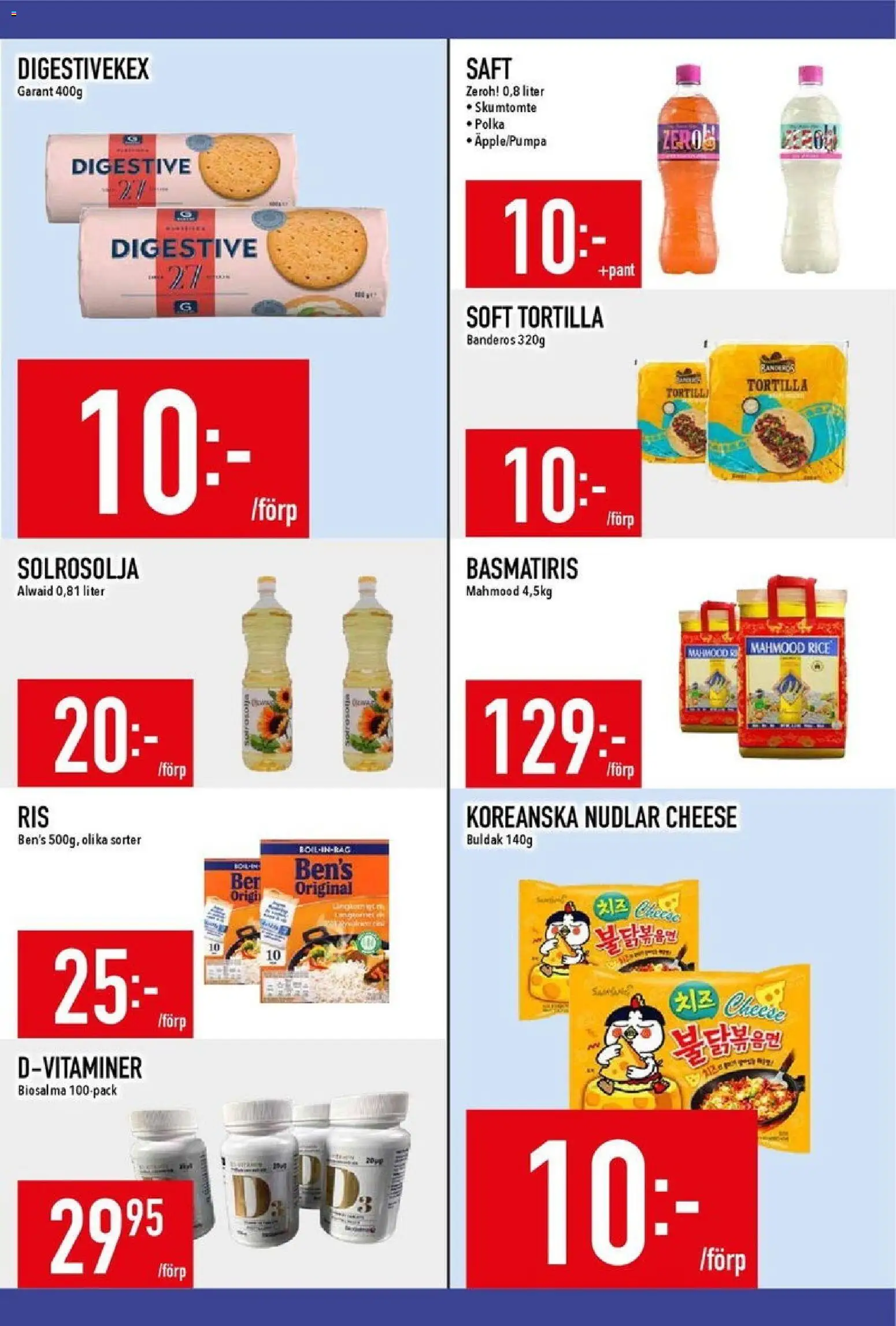 Matdax reklamblad aktuell från 29.12.2025 | Sida: 18 | Produkter: Digestive, Tortilla