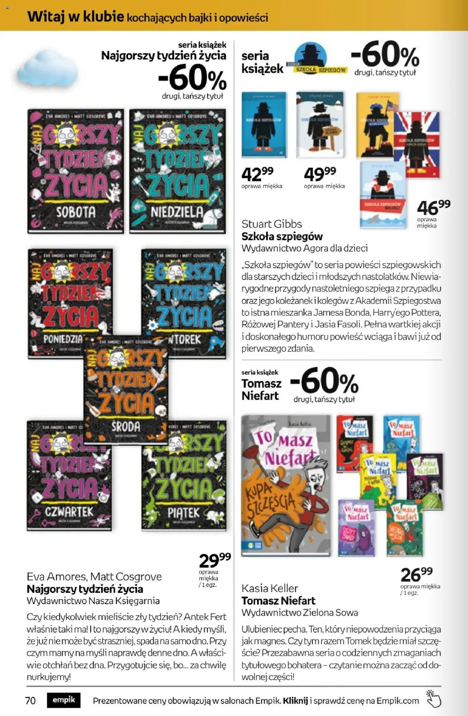 Empik promocje - Tom kultury Książki od 11.03.2026 | Strona: 70
