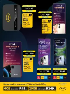 PEP Stores specials catalogue – valid from 27.11.2025 | Page: 7 | Products: Data, Sim, Cover, Camera