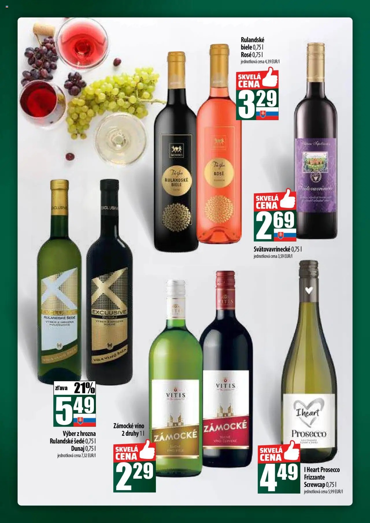 COOP Jednota široká ponuka │ platný od 14.08.2025 | Strana: 52 | Produkty: Víno, Prosecco