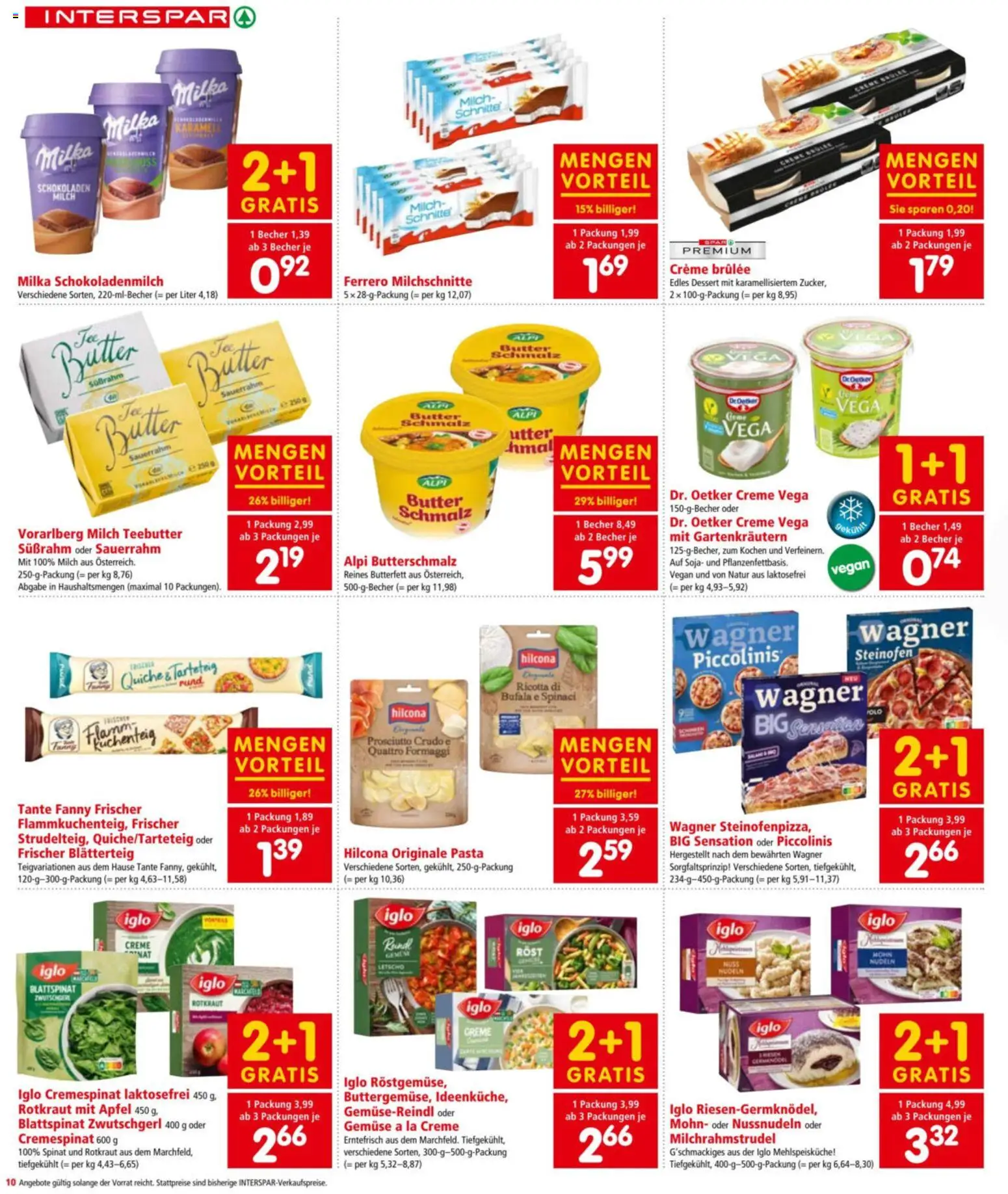Interspar Flugblatt gültig ab 04.12.2025 | Seite: 10 | Produkte: Dolce gusto kapszula, Creme, Äpfel, Sauerrahm