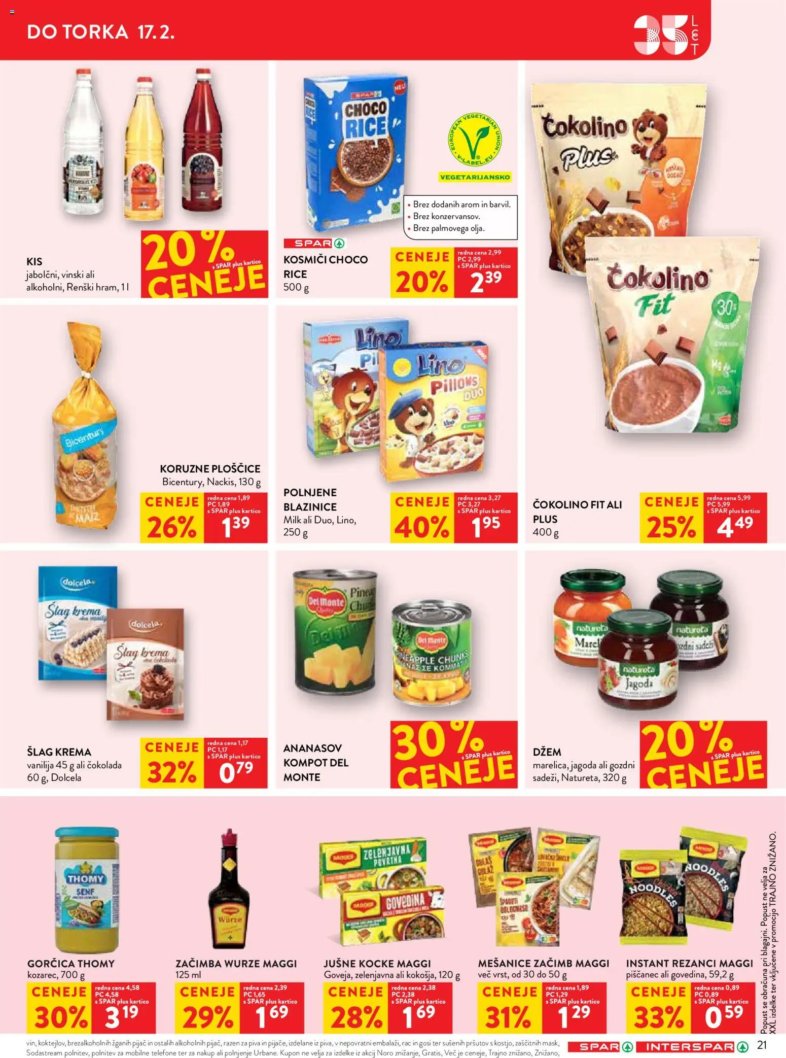 Novi Spar katalog ponudbe – veljaven od 11.02.2026 | Stran: 29