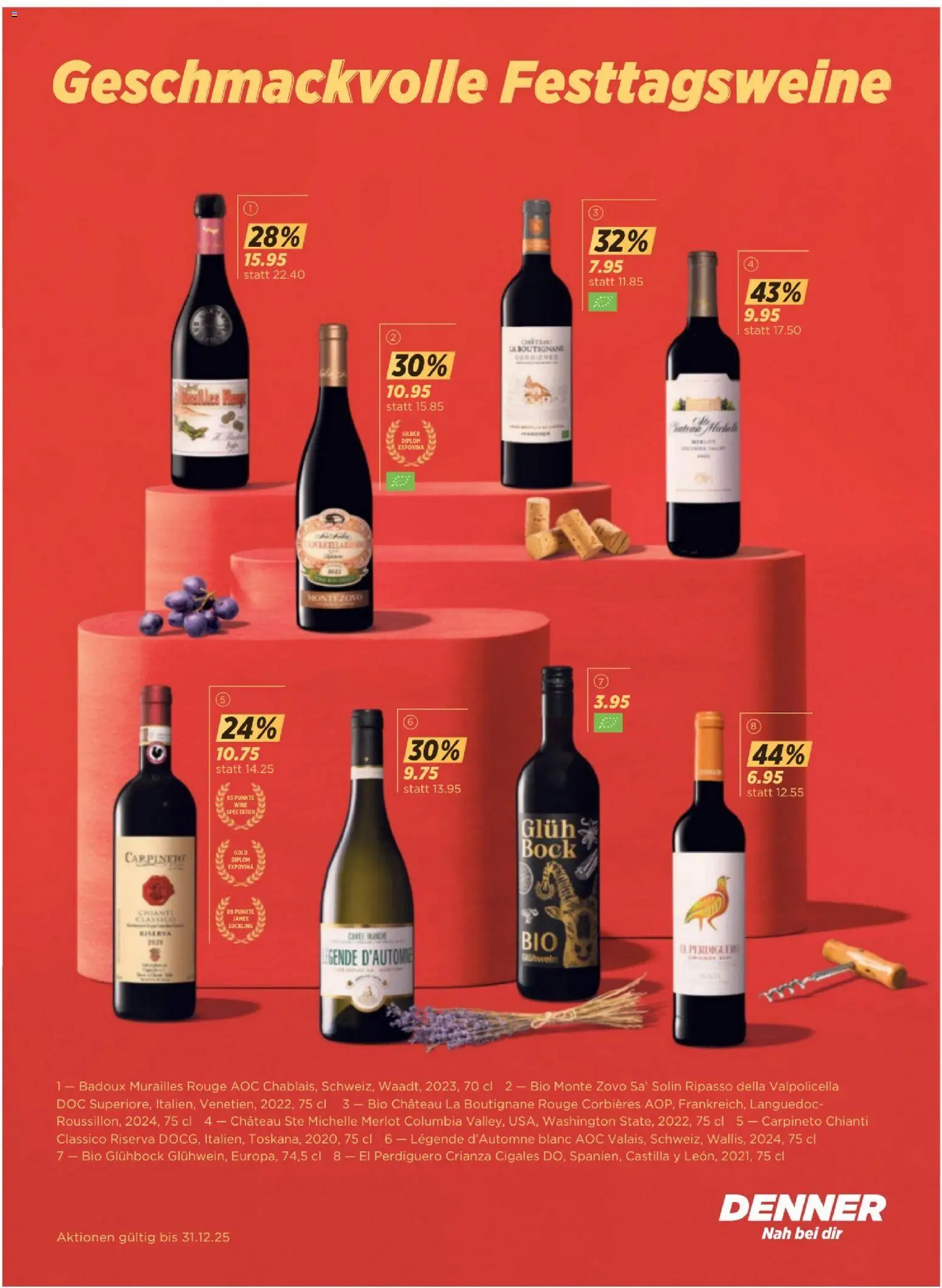 Migros Magazin – gültig ab 02.12.2025 | Seite: 20 | Produkte: Merlot, Rouge