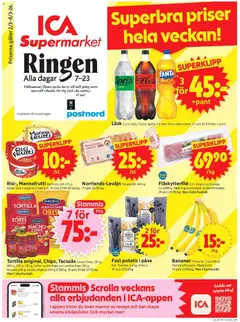 ICA Supermarket - Stockholm - Förhandsvisning av reklamblad från butik ICA Supermarket aktuell från 02.03.2026